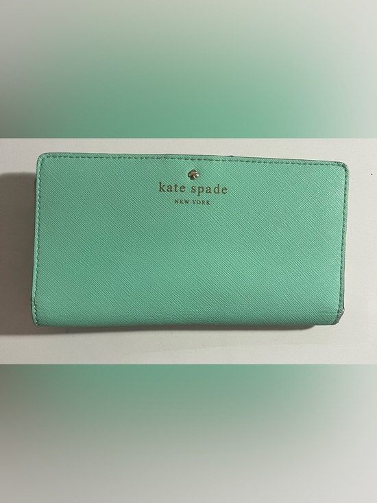 kate spade Handbags - Kate Spade Teal Bifold Wallet